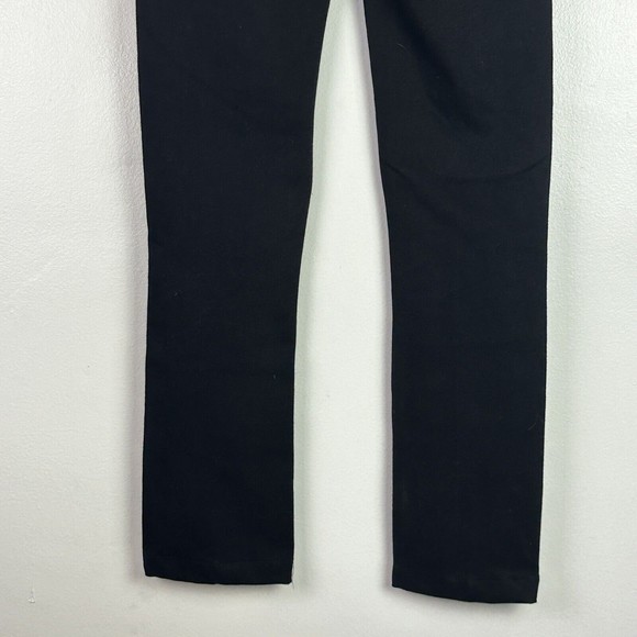 REVICE Denim Avalon Flare Jeans Size 23 High Rise Cut Out Raw Hem Black - Picture 12 of 15